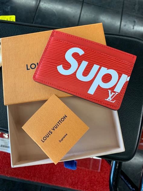 louis vuitton card holder supreme|louis vuitton card holder.